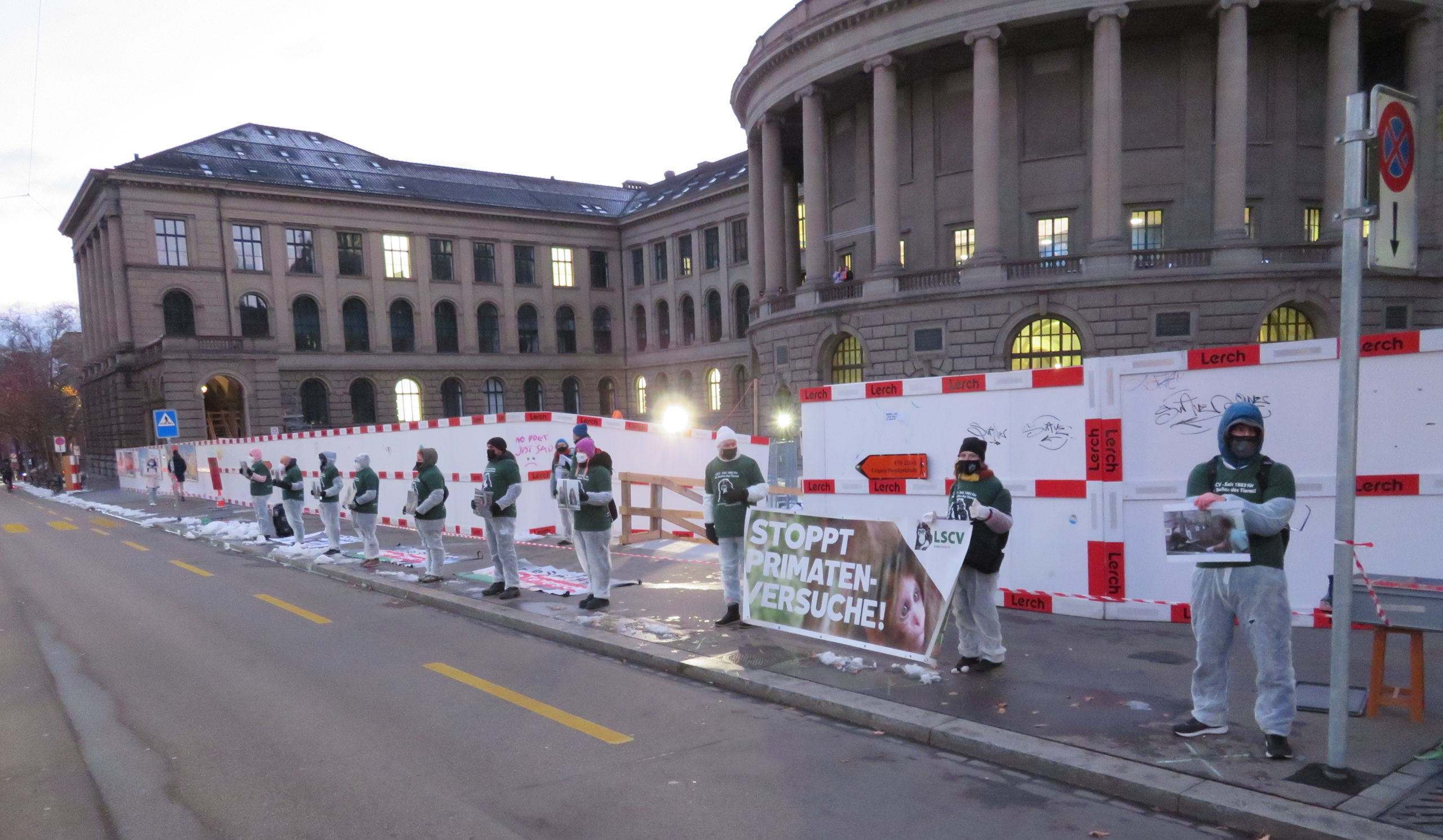 Unsere Aktionen in Zürich gehen weiter